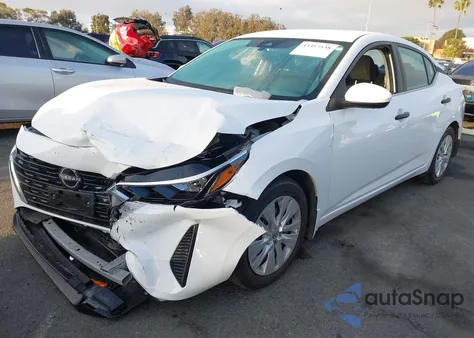 2024 Nissan Sentra S Xtronic Cvt from USA, damaged, VIN 3N1AB8BVXRY312581